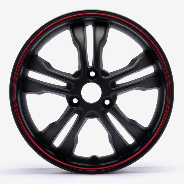Rear Black/Red Scooter Wheel for LJ125T-9M-E5