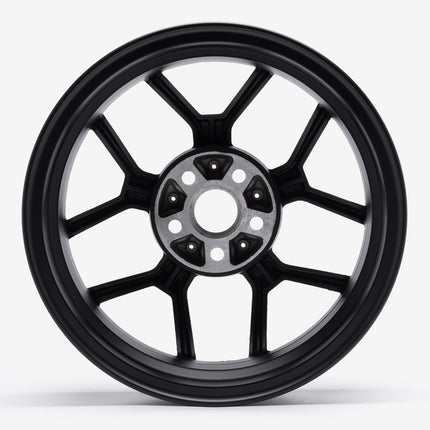 Rear Scooter Wheel Matt Black