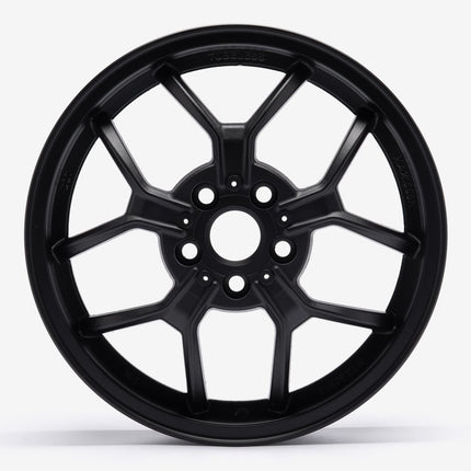 Rear Scooter Wheel Matt Black