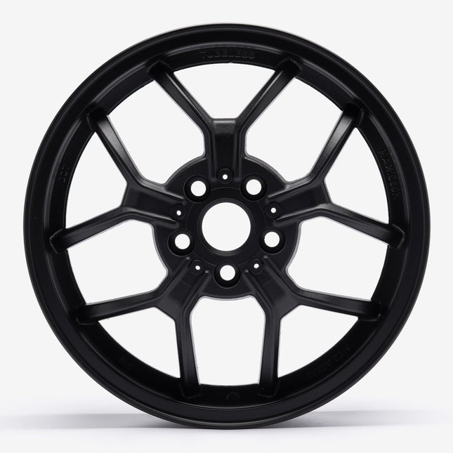 Rear Scooter Wheel Matt Black