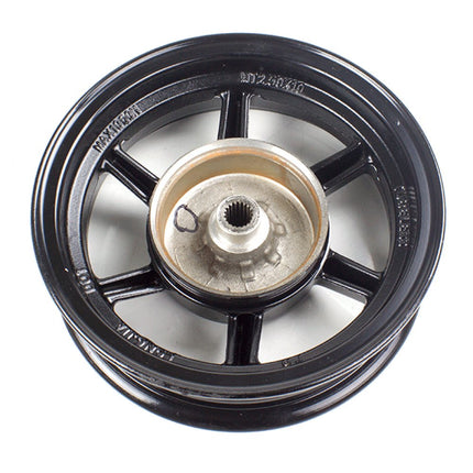Rear Black Wheel 10 x 2.50inch (Drum Brake) for LJ50QT-3L, LJ50QT-5L, LJ50QT-9L-E5