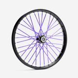 Lextek Purple Spoke Wraps 215mm (20pcs/Set)