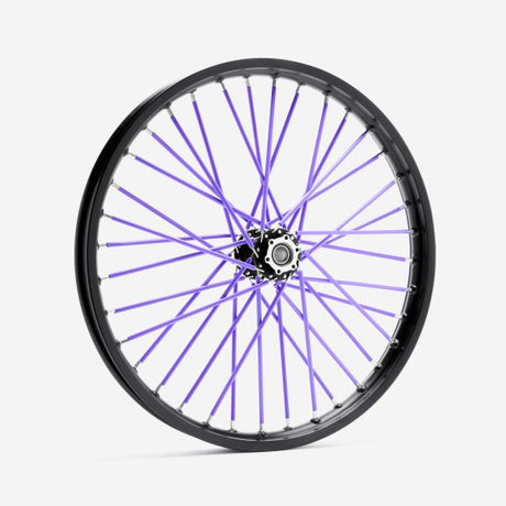 Lextek Purple Spoke Wraps 190mm (20pcs/Set)