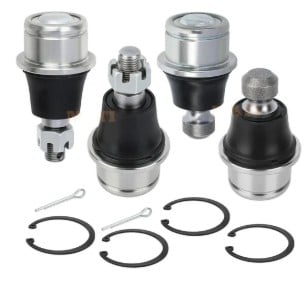 Upper Lower Ball Joints Kit Set 4 2017-2021 Can-am Maverick 900 X3 MAX R 706202044 706203084