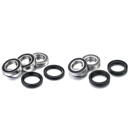 Front And Rear Wheel Bearing Set, Kawasaki, KWK-K-001
