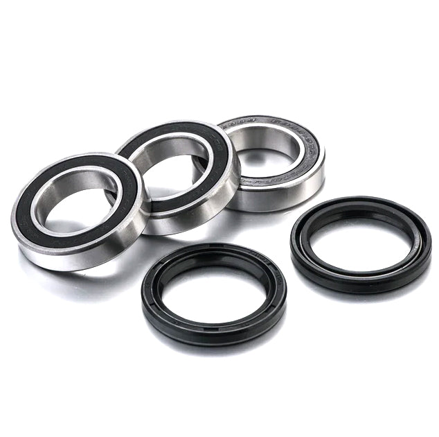 Front And Rear Wheel Bearing Set, Kawasaki, KWK-K-001