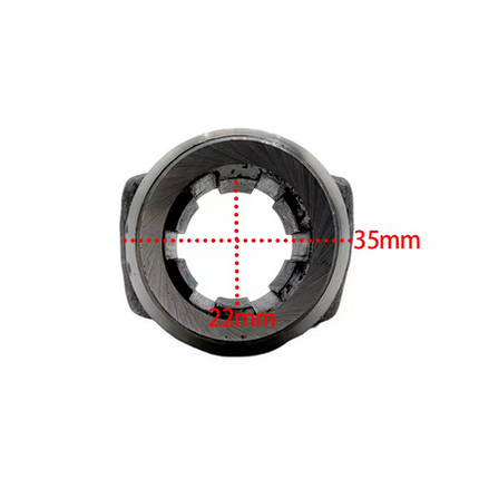 Rear Drive Shaft Yoke 05-25 Yamaha Big Bear Grizzly Kodiak Rhino 350 400 450 1D9-17556-00-00