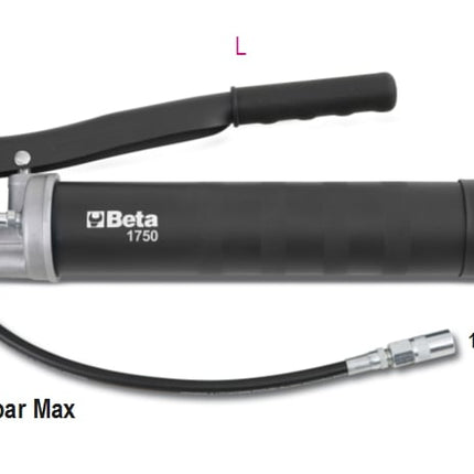 Lever Operated Grease Guns for 400cc Cartridges or Loose Grease - Beta Tools 1750 500