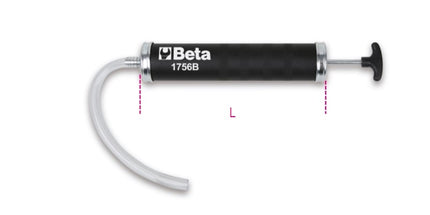 Pen Oiler with Non-Slip Knurl for SAE 10 Oil 500cc - Beta Tools 1756B