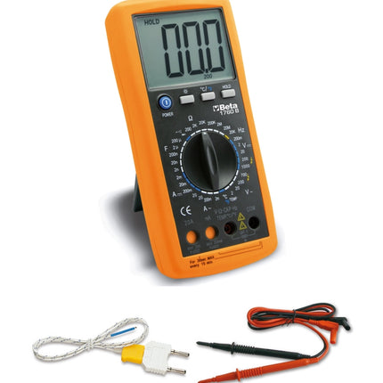 Digital Multimeter with Temperature and Frequency Measurement - Beta Tools 1760B