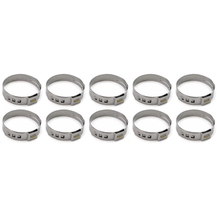 Stepless Ear Clamps 32.9-36.1mm 9mm Wide Motion Pro 11-0071