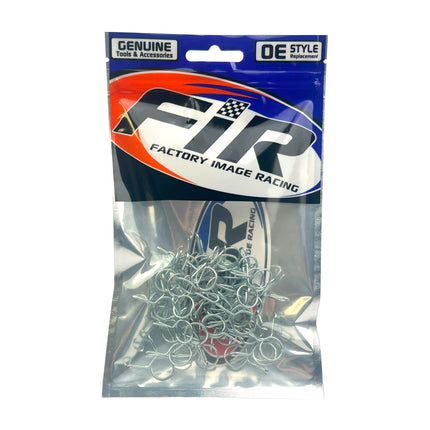 Hose Clamp / Clip ID: 11mm Pack 50, OD Pipe Dia Range 11.5mm - 12mm