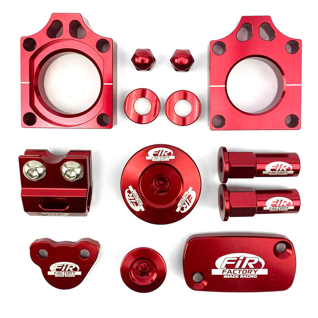 11PC Bling Kit CRF 250, FIR CPK-104, Cnc Alloy, Axle Block, Caps, Tyre Nut
