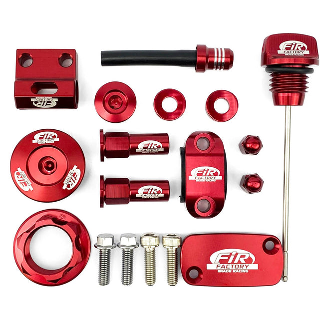 16PC Bling Kit CRF 250, FIR CPK-105, Cnc Alloy, Axle Block, Caps, Tyre Nut