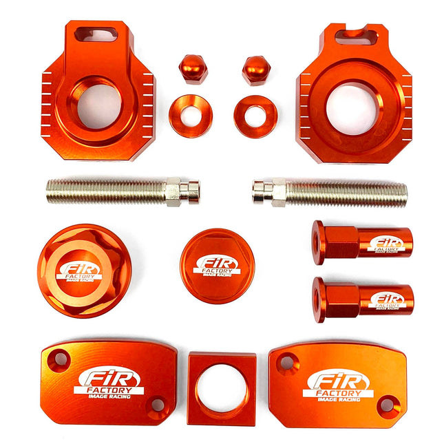 Pc Bling Kit KTM Husqvarna, FIR CPK-516, Cnc Alloy, Axle Block, Caps, Tyre Nut
