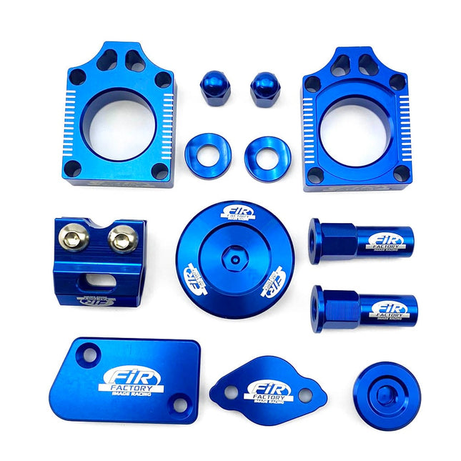 11PC Bling Kit Yamaha 250, FIR CPK-402, Cnc Alloy, Axle Block, Caps, Tyre Nut