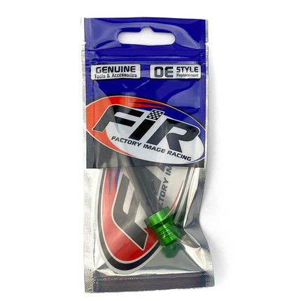 Fuel Breather Alu. Green