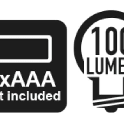 LED Inspection Torch Anodized Aluminum 100 Lumens 92mm - Beta Tools 1833 XS/1