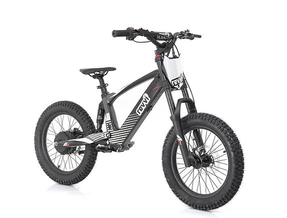 Revvi 18" Electric Bike - Black