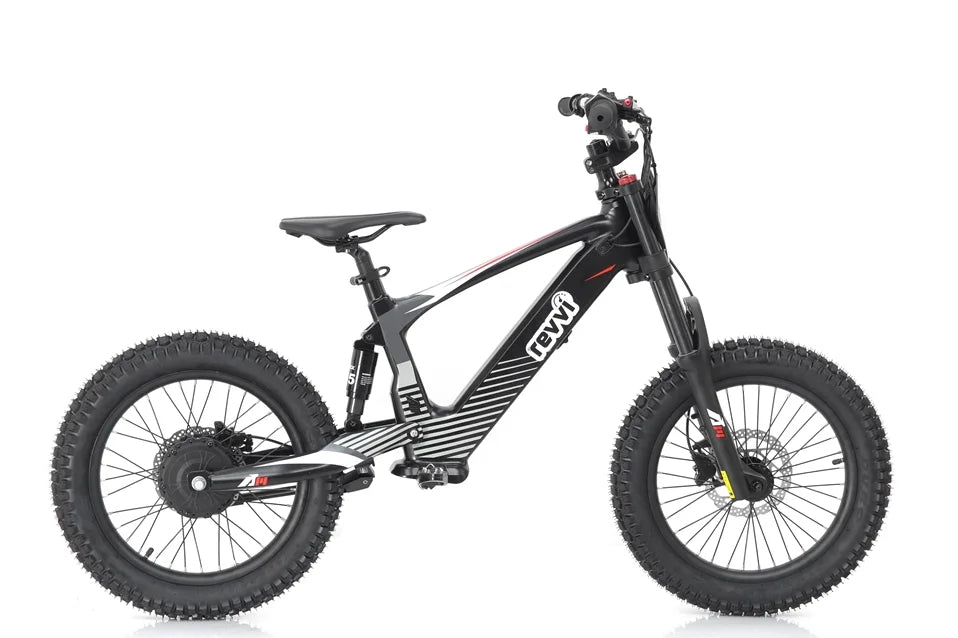 Revvi 18" Electric Bike - Black