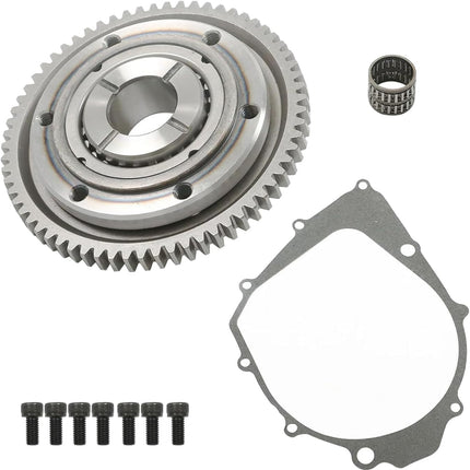 One Way Starter Clutch Bearing Gear Kit Yamaha 87-12 Raptor Warrior Yfm 350 400 1UY-15590-01-00