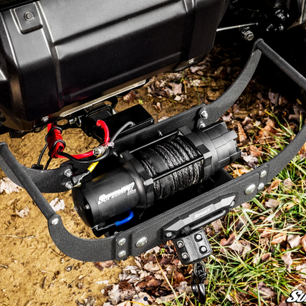 Receiver Hitch Winch Quick Connect Kit 12V Winch 2 Ton 2,000KG, Atv/utv, Synthetic Rope, 4 Bolt, Superatv WN-4500