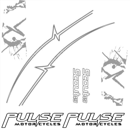 Silver Sticker Pack 2010 for Pulse Scout