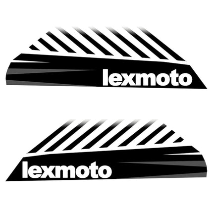 Basic Stickers with White Fuel Tank for XFLM125GY-2B