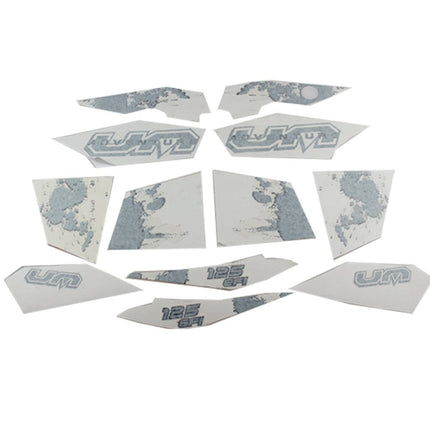 Sticker Pack for Black Model for UM125-ADV, UM125-CL