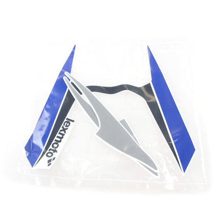 Lexmoto Adrenaline (XFLM125GY-2B-E4) Silver Sticker Pack