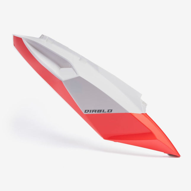 Rear Right White/Red Panel Sticker for LJ125T-9M-E5, LJ50QT-9M-E5