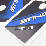 FastAce Front Fork Stickers Blue