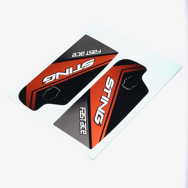 FastAce Front Fork Stickers Orange