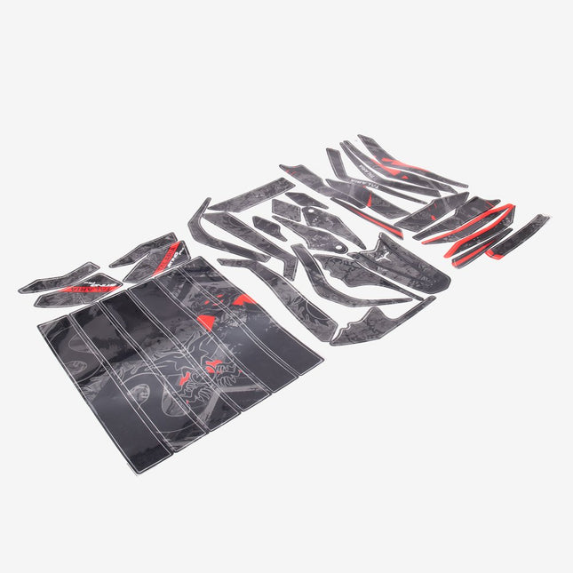 Talaria Graphic  Kit Dark Vein Dragon Red