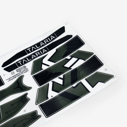 Talaria Dark Green Graphics Kit Long Tail