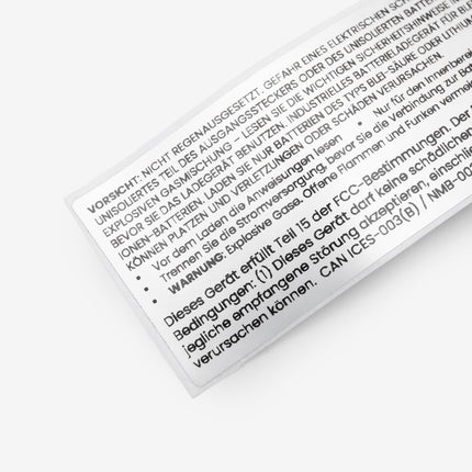 German Charger Stickers
