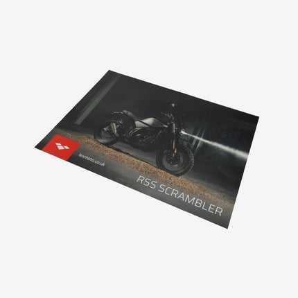 Lexmoto RSS Scrambler E5, A2 Poster for Non bike item