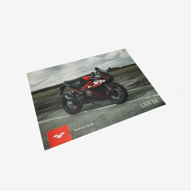 Lexmoto LXR SE E5. A2 Poster for Non bike item