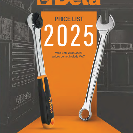Beta Tools 2026 Price List Catalogue