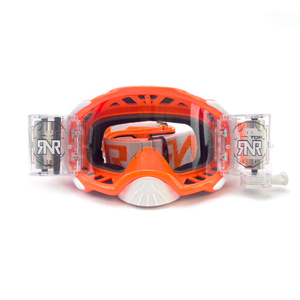 Rnr Platinum Wvs -V.2 48mm, Orange Goggle, Roll Off, GAC46, Wide Vision System