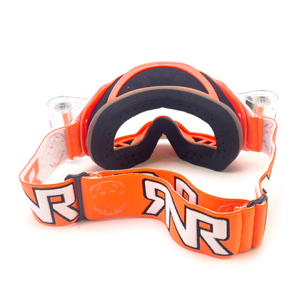 Rnr Platinum Wvs -V.2 48mm, Orange Goggle, Roll Off, GAC46, Wide Vision System