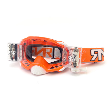 Rnr Platinum Wvs -V.2 48mm, Orange Goggle, Roll Off, GAC46, Wide Vision System