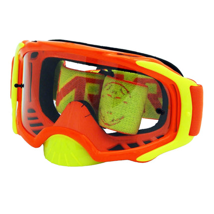 Rnr Platinum Tear Off, Orange Flo Goggle, GAT46, Tear Off