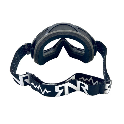 Rnr Hybrid Black Tear Off, Black Goggle, GH23TO, Tear Off