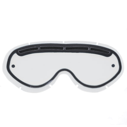 Hybrid Tear Off Vented Lens Clear, Anti Fog, Anti Scratch, DVC201