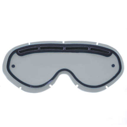 Hybrid Tear Off Vented Lens Smoke, Anti Fog, Anti Scratch, DVS201