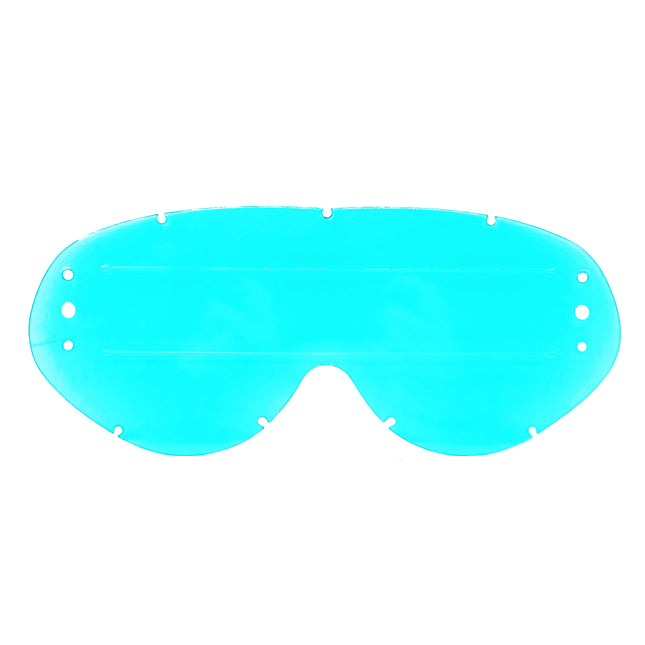 Hybrid Roll Off Lens Blue Raised Strip, Anti Fog, Anti Scratch, LBR201R