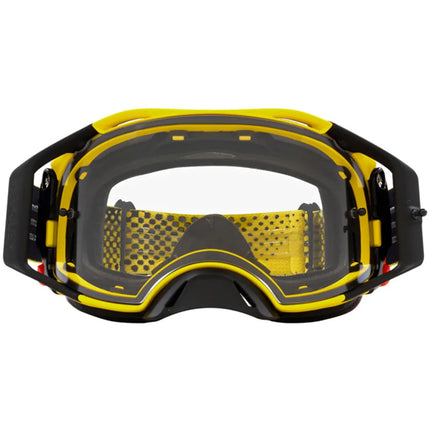 Oakley Airbrake MX Moto Yellow Yellow/clear, Clear Lens