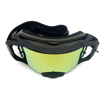 Oakley Airbrake MX Herlings Signature Black/gold, 24K Iridium Lens