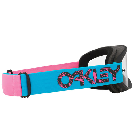Oakley O-frame 2.0 Pro MX Heritage Collection Blue/clear, Clear Lens